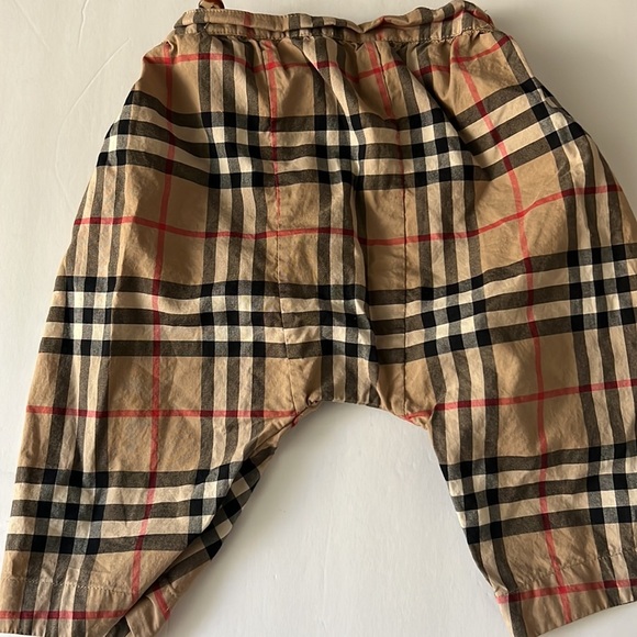 Burberry Check Print Overalls Pants Jumpsuit 9m - Picture 2 of 11